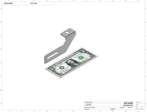 Automatic inline 4 pistons filler machine high-precision, electrically-driven ball screw movement, high viscocity liquid products, Part 615-360, by Acasi Machinery Inc.