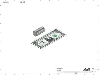 Automatic inline 4 pistons filler machine high-precision, electrically-driven ball screw movement, high viscocity liquid products, Part 620-080, by Acasi Machinery Inc.