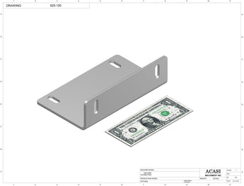 Automatic inline 4 pistons filler machine high-precision, electrically-driven ball screw movement, high viscocity liquid products, Part 620-120, by Acasi Machinery Inc.