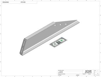 Automatic inline 4 pistons filler machine high-precision, electrically-driven ball screw movement, high viscocity liquid products, Part 672-004, by Acasi Machinery Inc.