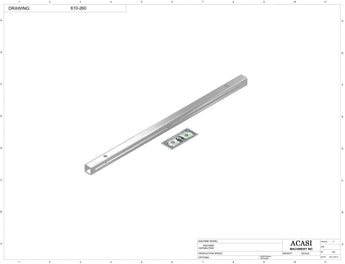 Automatic inline 4 pistons filler machine high-precision, electrically-driven ball screw movement, high viscocity liquid products, model Trupiston, Part 610-260, by Acasi Machinery Inc.