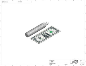 Automatic inline 4 pistons filler machine high-precision, electrically-driven ball screw movement, high viscocity liquid products, model Trupiston, Part 610-270, by Acasi Machinery Inc.