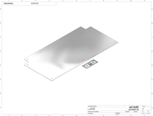 Automatic inline 4 pistons filler machine high-precision, electrically-driven ball screw movement, high viscocity liquid products, model Trupiston, Part 610-310, by Acasi Machinery Inc.