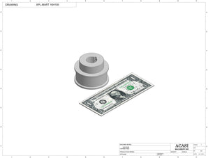 Automatic inline 4 pistons filler machine high-precision, electrically-driven ball screw movement, high viscocity liquid products, model Trupiston, Component APL-MART 16H100, by Acasi Machinery Inc.