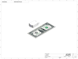 Automatic inline 6 pistons filler machine high-precision, electrically-driven ball screw movement, high viscocity liquid products, Component AMA-B0047534J9, by Acasi Machinery Inc.