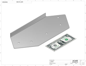 Automatic inline 6 pistons filler machine high-precision, electrically-driven ball screw movement, high viscocity liquid products, Part 682-810_MIR, by Acasi Machinery Inc.