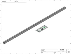 Automatic inline 6 pistons filler machine high-precision, electrically-driven ball screw movement, high viscocity liquid products, Part 697-104, by Acasi Machinery Inc.