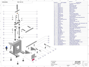 Miniature Piston Filler- Model MP-8 Parts