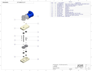 Automatic inline bottle cap tightener machine, Model - Trucap, Assy 317-000-01-V17, by Acasi Machinery Inc.