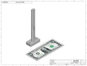 Automatic inline bottle cap tightener machine, model -  TruCap, Assy CAI-10X-21-050E, by Acasi Machinery Inc.
