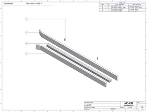 Automatic inline bottle cap tightener machine, Model - Trucap, Assy CAI-10X-21-100E-1, by Acasi Machinery Inc.