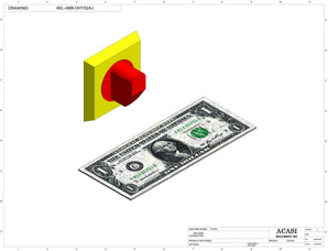 Automatic inline bottle cap tightener machine, Model - Trucap, Component AEL-ABB-OHYS2AJ, by Acasi Machinery Inc.