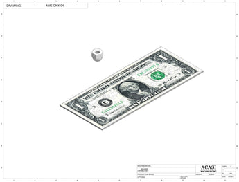 Automatic inline bottle cap tightener machine, model-trucap, Component AME-CNX-04, by Acasi Machinery Inc.