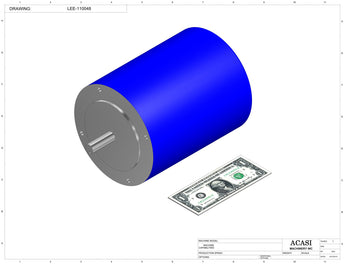 Automatic inline bottle cap tightener machine, Model - Trucap, Component LEE-110048, by Acasi Machinery Inc.