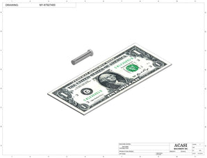 Automatic inline bottle cap tightener machine, model-trucap, Component M1-67927400, by Acasi Machinery Inc.