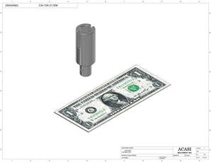 Automatic inline bottle cap tightener machine Model - Trucap Part CAI-10X-21-006 by Acasi Machinery Inc.