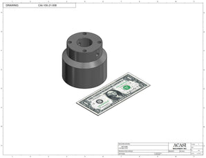 Automatic inline bottle cap tightener machine, Model - Trucap, Part CAI-10X-21-008, by Acasi Machinery Inc.