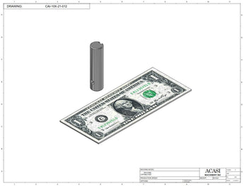 Automatic inline bottle cap tightener machine, Model - Trucap, Part CAI-10X-21-012, by Acasi Machinery Inc.