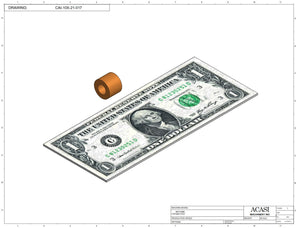 Automatic inline bottle cap tightener machine, model-trucap, Part CAI-10X-21-017, by Acasi Machinery Inc.