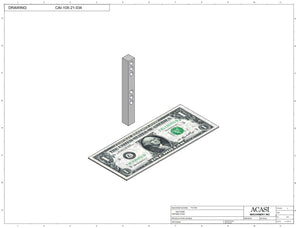 Automatic inline bottle cap tightener machine, model-trucap, Part CAI-10X-21-034, by Acasi Machinery Inc.