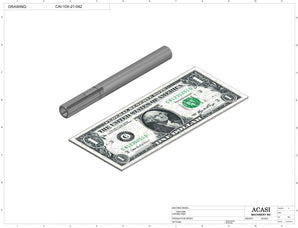 Automatic inline bottle cap tightener machine, model-trucap, Part CAI-10X-21-042, by Acasi Machinery Inc.