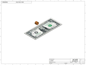 Automatic inline bottle cap tightener machine, model-trucap, Part CAI-10X-21-055, by Acasi Machinery Inc.