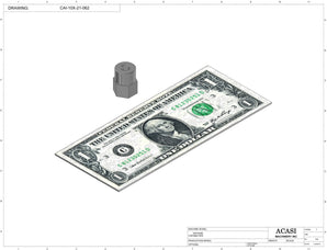 Automatic inline bottle cap tightener machine, model-trucap, Part CAI-10X-21-062, by Acasi Machinery Inc.