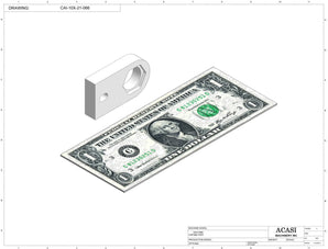 Automatic inline bottle cap tightener machine, model-trucap, Part CAI-10X-21-066, by Acasi Machinery Inc.