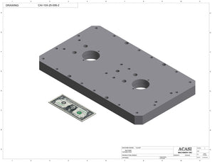 Automatic inline bottle cap tightener machine, Model - Trucap, Part CAI-10X-25-006-2, by Acasi Machinery Inc.
