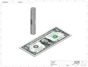 Automatic inline bottle cap tightener machine, model-TruCap, Part 302-102, by Acasi Machinery Inc.