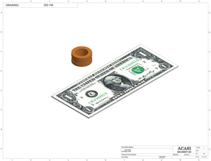 Automatic inline bottle cap tightener machine, model-TruCap, Part 302-104, by Acasi Machinery Inc.