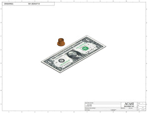 Automatic inline bottle cap tightener machine, model-trucap, Component M1-06454714, by Acasi Machinery Inc.