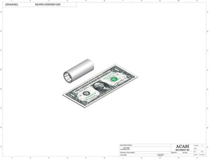 Automatic inline bottle cap tightener machine, model-trucap, Component SEARS-00950661000, by Acasi Machinery Inc.