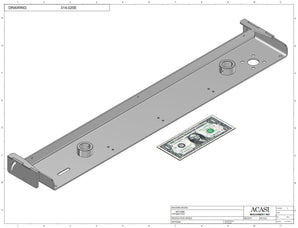 Automatic inline bottle cap tightener machine, model-trucap, Part 314-020E, by Acasi Machinery Inc.