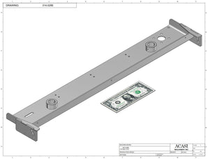 Automatic inline bottle cap tightener machine, model-trucap, Part 314-028E, by Acasi Machinery Inc.
