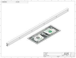 Automatic inline bottle cap tightener machine, model-trucap, Part 314-038, by Acasi Machinery Inc.