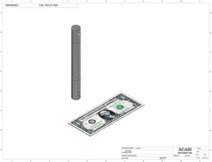 Automatic inline bottle cap tightener machine, model-trucap, Part CAI-10X-21-024, by Acasi Machinery Inc.