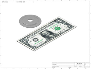 Automatic inline bottle cap tightener machine, model-trucap, Part CAI-10X-21-028, by Acasi Machinery Inc.