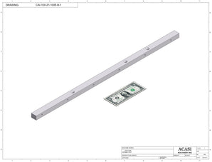 Automatic inline bottle cap tightener machine, model-trucap, Part CAI-10X-21-100E-B-1, by Acasi Machinery Inc.