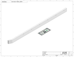 Automatic inline bottle cap tightener machine, model-trucap, Part CAI-10X-21-100E-C_MIR-1, by Acasi Machinery Inc.