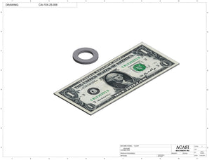 Automatic inline bottle cap tightener machine, model-trucap, Part CAI-10X-25-008, by Acasi Machinery Inc.