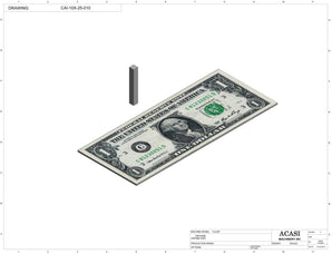 Automatic inline bottle cap tightener machine, model-trucap, Part CAI-10X-25-010, by Acasi Machinery Inc.