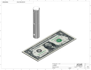 Automatic inline bottle cap tightener machine, model-trucap,Part CAI-10X-25-012, by Acasi Machinery Inc.