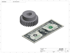 Automatic inline bottle cap tightener machine, model-trucap, Part CAI-10X-25-014, by Acasi Machinery Inc.