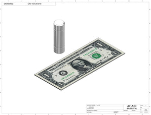 Automatic inline bottle cap tightener machine, model-trucap, Part CAI-10X-25-018, by Acasi Machinery Inc.