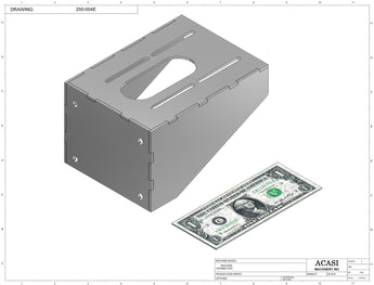 Automatic inline bottle cap tightener machine model - TruCap, Assy 250-004E, by Acasi Machinery Inc.