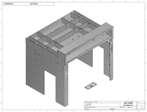 Automatic inline bottle cap tightener machine, model - TruCap, Assy 305-004E, by Acasi Machinery Inc.