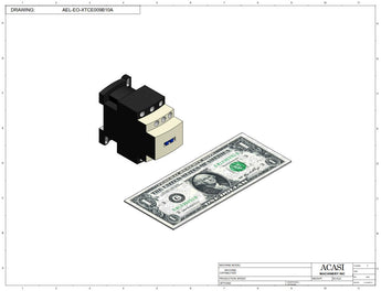 Automatic inline bottle cap tightener machine, model - TruCap, Component AEL-EO-XTCE009B10A, by Acasi Machinery Inc.