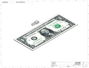 Automatic inline bottle cap tightener machine, model TruCap, Component AEL-WA-280-402, by Acasi Machinery Inc.