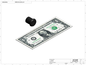 Automatic inline bottle cap tightener machine, model - TruCap, Component DBR-E5-6-005-UU1, by Acasi Machinery Inc.